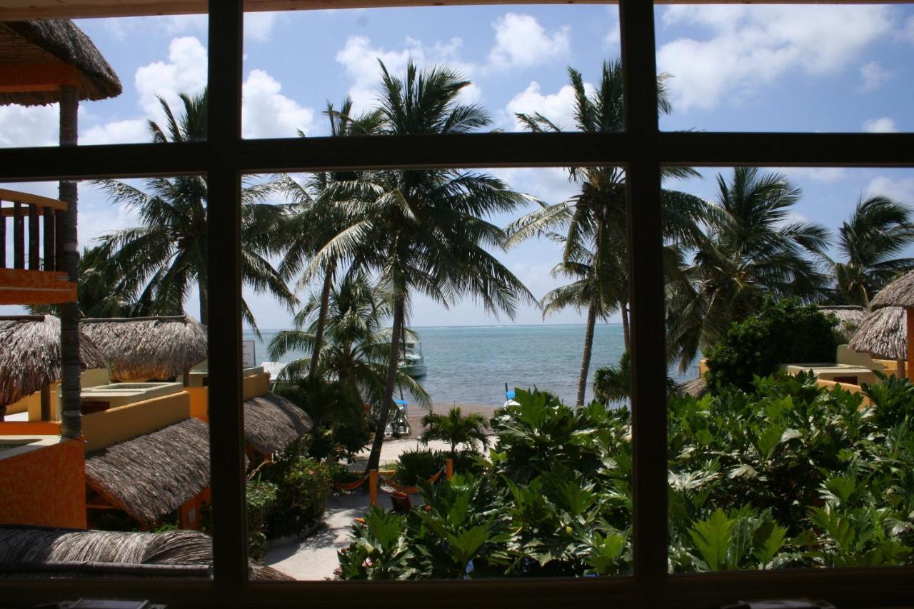 Seaside Cabanas Hotel Caye Corker Esterno foto